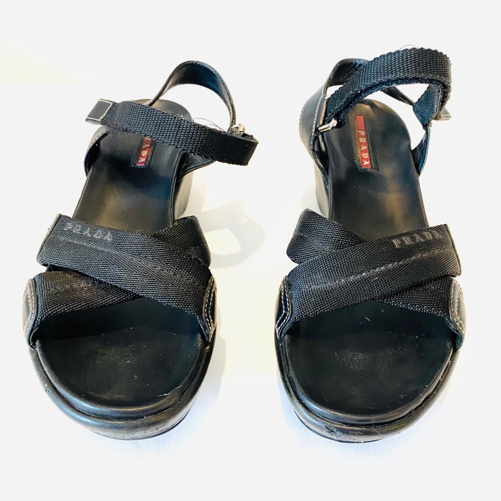 PRADA Platform Chunky Sandals - Picture 5 of 8